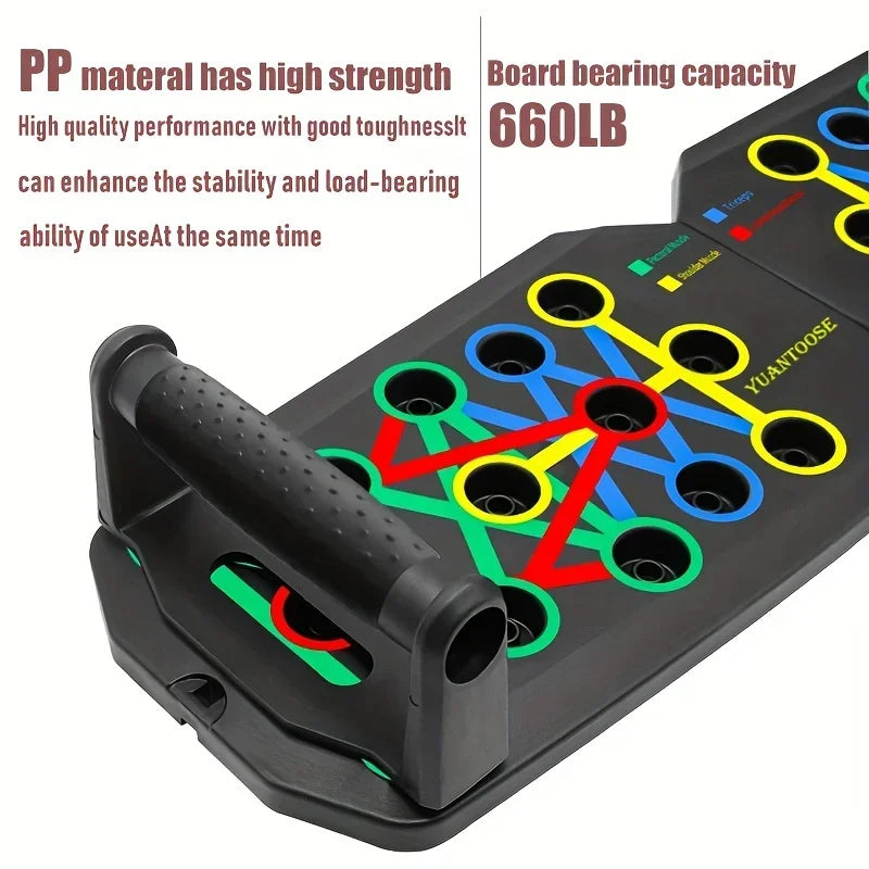 Adjustable push up board